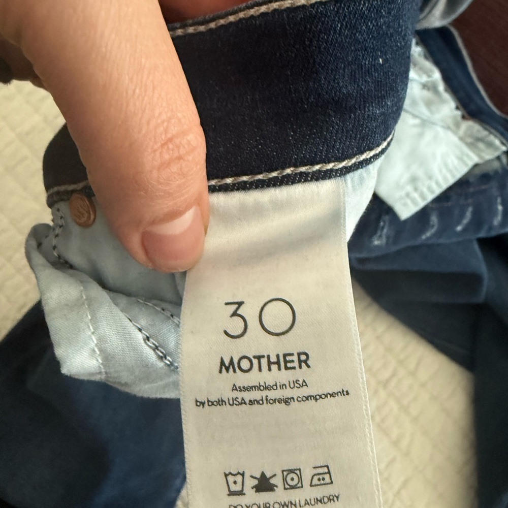 Mother denim jeans the stunner ankle fray - Picture 3 of 6